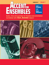 ACCENT ON ENSEMBLES #2 HORN IN F cover